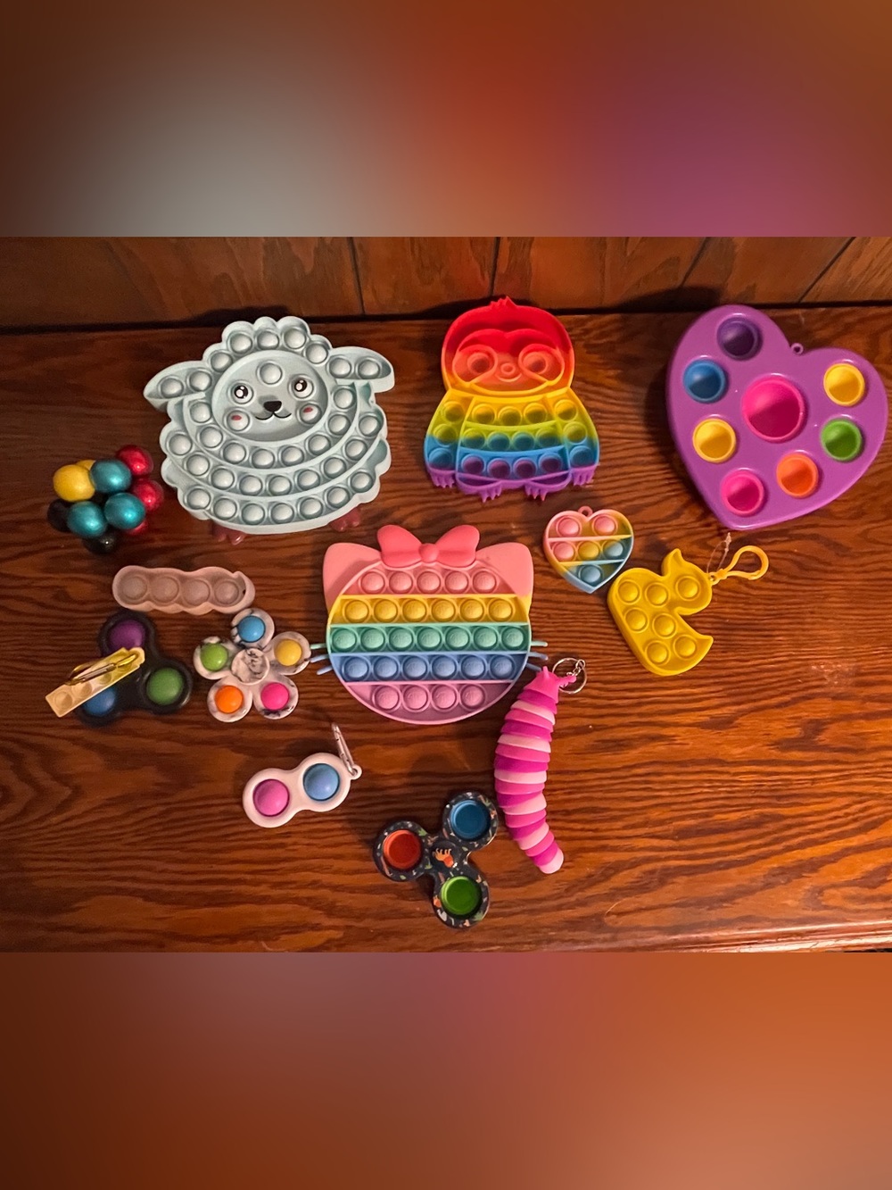 14 fidget toys pop its
